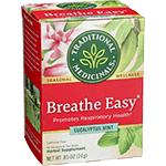 Traditional Medicinals Breathe Easy Herbal Tea Box 16 Bags
