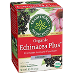 Traditional Medicinals Echinacea Elder Organic Herbal Tea box 16 bags