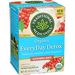 Traditional Medicinals Detox All Natural Herbal Tea box 16 tea bags