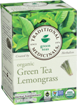 Traditional Medicinals Green Tea Lemongrass Organic Tea box 16 tea bags