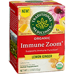 Immune Zoom Organic Lemon Ginger