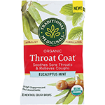Lozenges Throat Coat Eucalyptus Mint Organic
