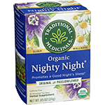 Traditional Medicinals Nighty Night Herbal Tea box 16 bags