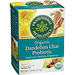 Organic Dandelion Chai Probiotic Herbal Tea