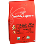Organic Manuka Honey Drops Ginger Echinacea