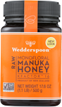 wedderspoon raw monofloral manuka honey kfactor 16 jar 17.6 oz
