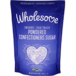 Wholesome Sweeteners Powdered Confectioners Sugar Organic 16 oz