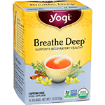 Yogi Tea Breathe Deep Organic Tea 16 Tea Bags