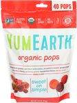 yummy earth organic pops 40 pops per bag 8.5 oz