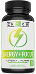 zhou energy focus caffeine l-theanine 60 veggie caps
