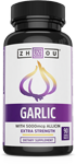 zhou garlic with 5000 mcg allicin extra strength 90 coated tablets