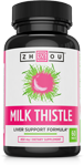 zhou milk thistle liver support formula 60 tablets