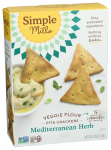 Veggie Pita Crackers Mediterranean Herb