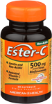 american health ester c with citrus bioflavonoids 60 capsules 500 mg