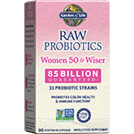 Garden Of Life Raw Probiotics Women 50 & Wiser 