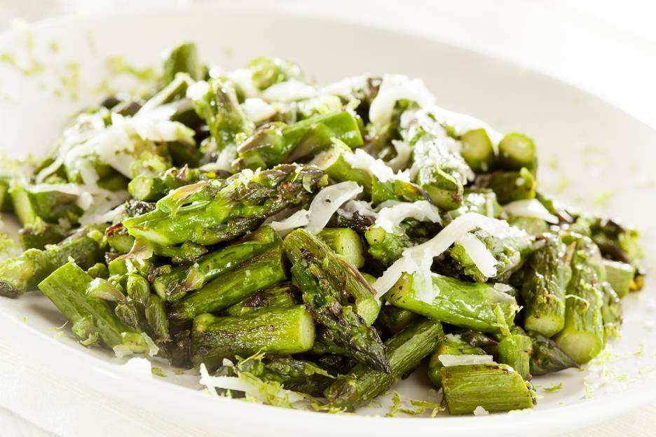 Asparagus with Asiago